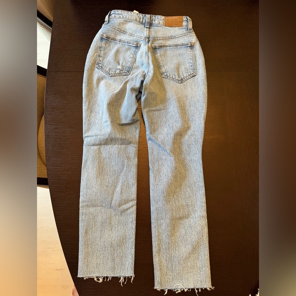 NWT Madewell The Petite Curvy '90s Straight Jean Sz 24P - Picture 7 of 8